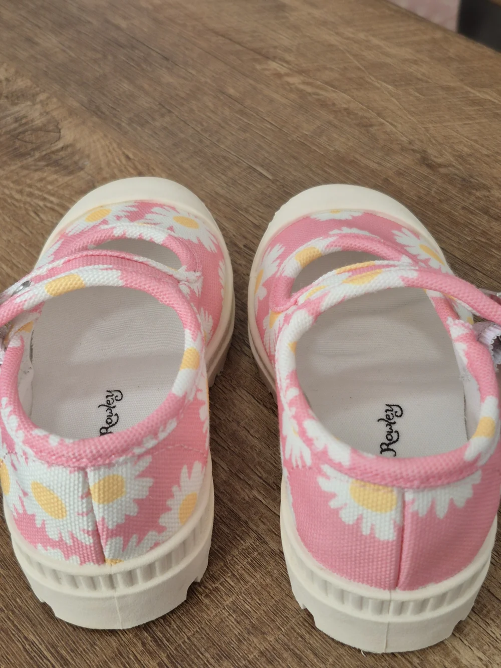 Cynthia Rawley Pink Daisy Toddler Mary Jane Shoes